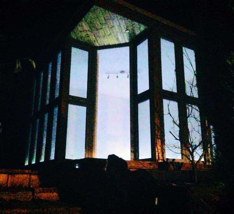 Finished Garden Room At Night
