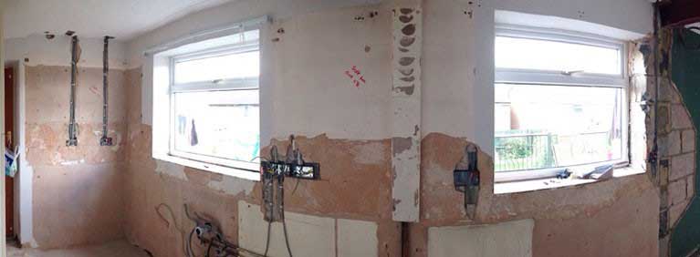 Kitchen Refurbishment During